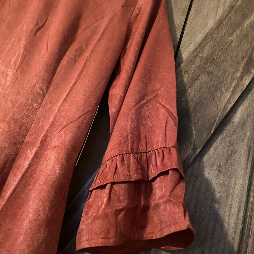 NWT Rokoko Rust Colored Dress Size Medium - Picture 2 of 3